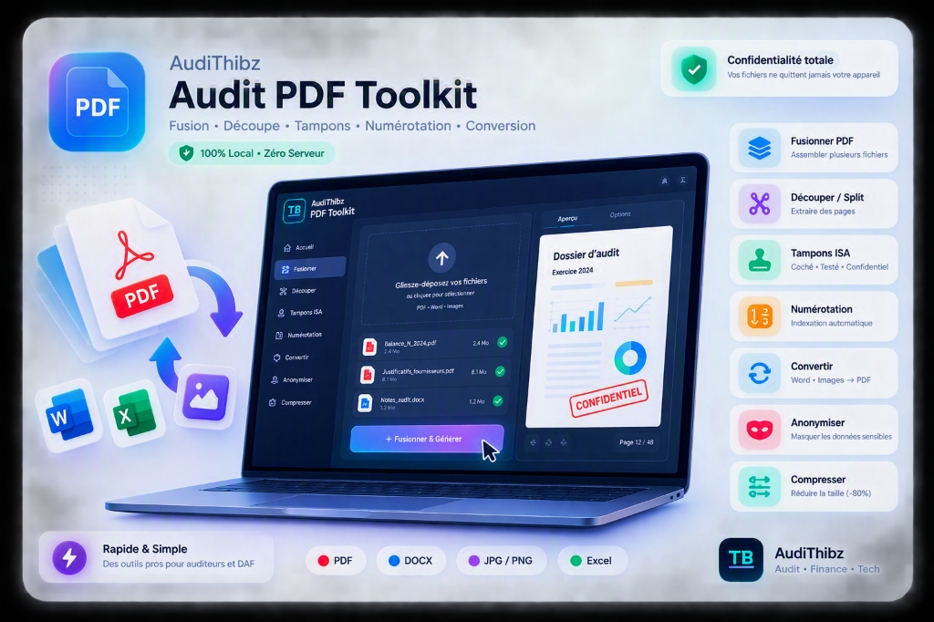 Aperçu AudiThibz Audit PDF Toolkit